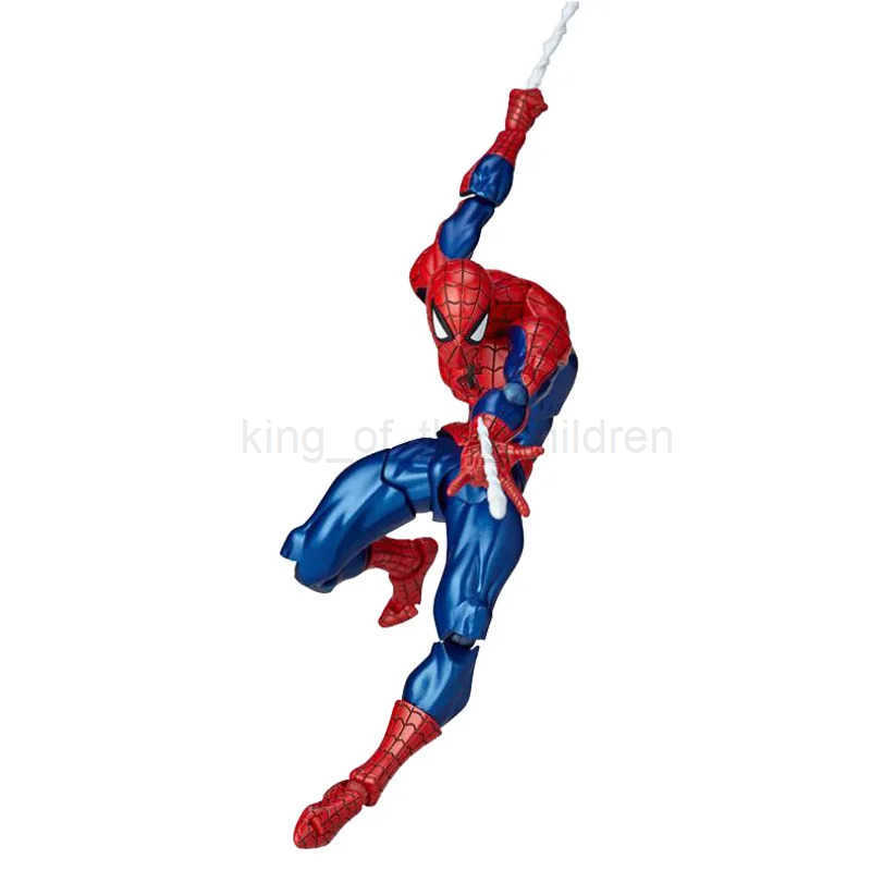 Disney Yamaguchi Spider Man Action Figure Toys 16cm Spiderman Gear Joint Figurine Statue Model Doll Gifts for Boyfriend Children W250509