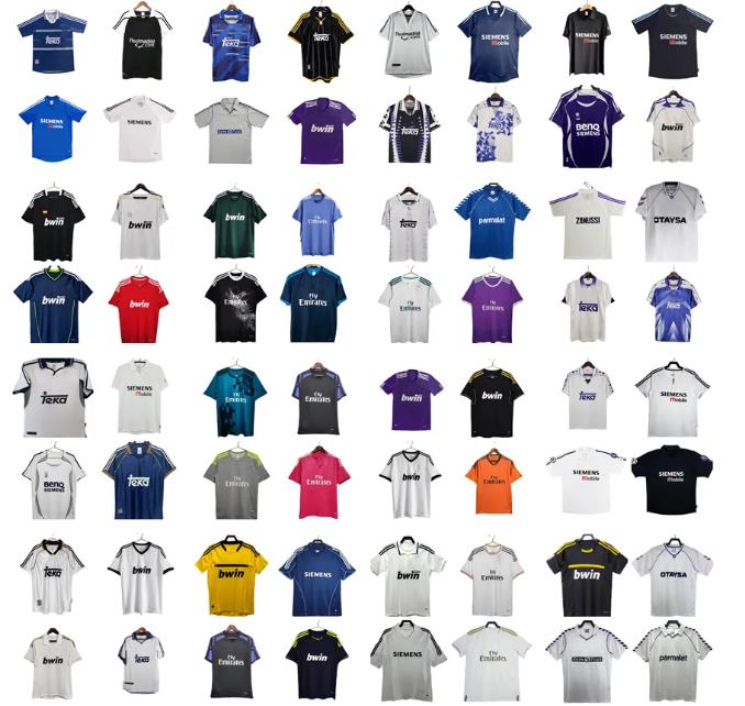 2011 2012 2013 2014 2015 2016 real Retro madrids soccer jerseys classic 10 11 12 13 14 RONALDO football shirts Vintage Di Maria Maillot SERGIO RAMOS BENZEMA Kaka Modric