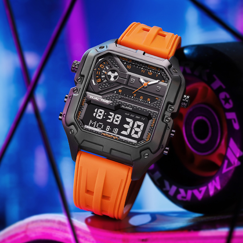 SYJ three-movement multi-function sports watch, waterproof luminous, high-end smart men's watch free shipping