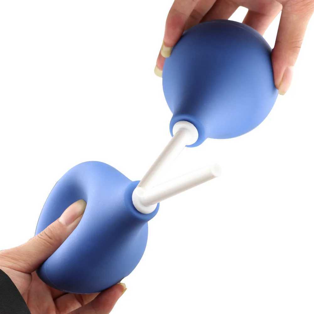 Enema Bulb Syringe Anal Cleaner Rubber Enema Irrigator Female Vagina Anal Shower Cleaner for Feminine Hygiene EnemaW250509