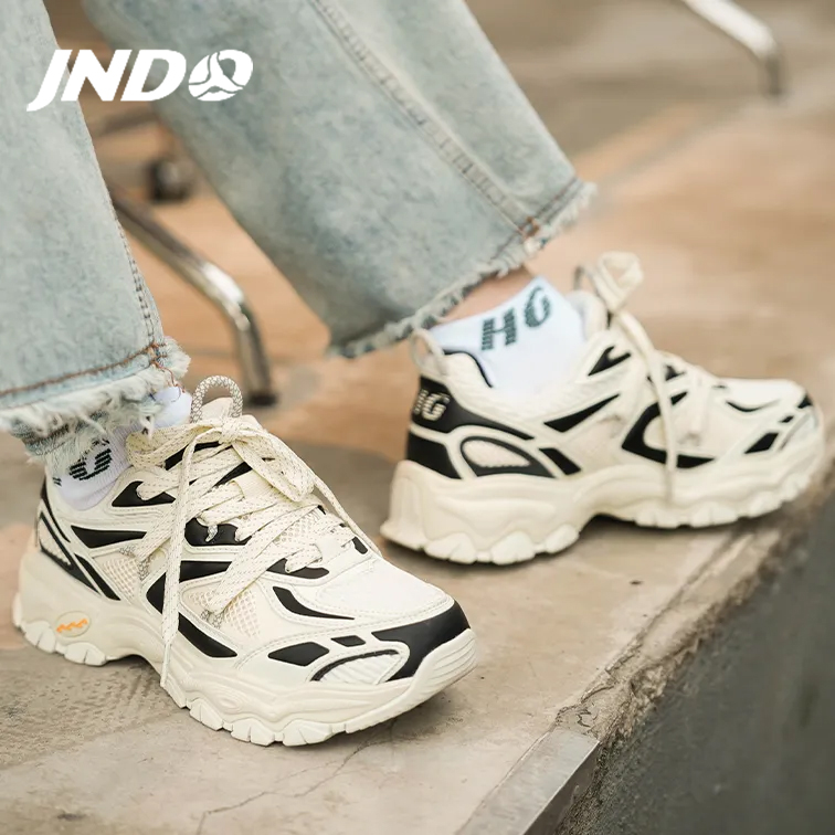 JNDO Running Shoes Mens Trainers Hungry Gorilla Dad shoes Fashion Runner Sports Mens Womens Mesh Breathable Sneakers Hiking Comfort Durable Unisex Out