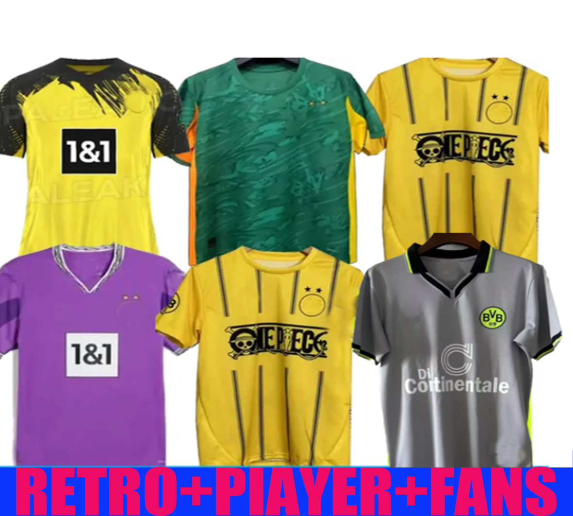fans player version 25 26 Dortmundes Soccer Jersey 2025 1988 89 94 95 96 97 98 19 20 Sancho REUS Special Edition HUMMELS BELLINGHAM Borussia Football Shirt Men Kids Kit