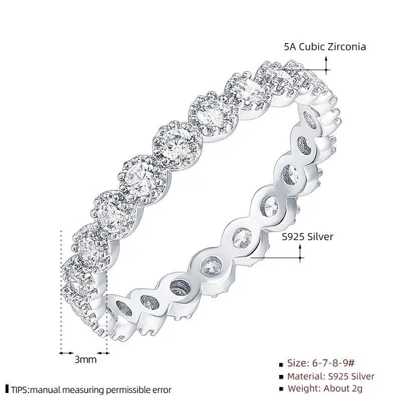 Sophisticated Unisex 925 Sterling Jewelry Piece with Polished Surface & Clear Cz Gemstones