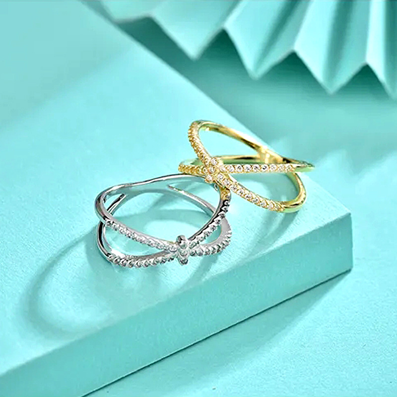 Chic Women's Solid 925 Silver Butterfly Knot Jewelry Piece Featuring Modern Line Design