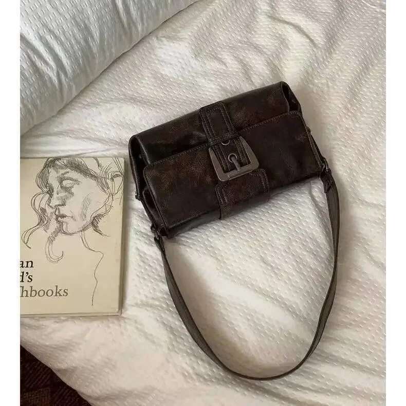 Miyagawa Retro Underarm for 2023 New High Quality Women's Causal Single Shoulder Crossbody Bag