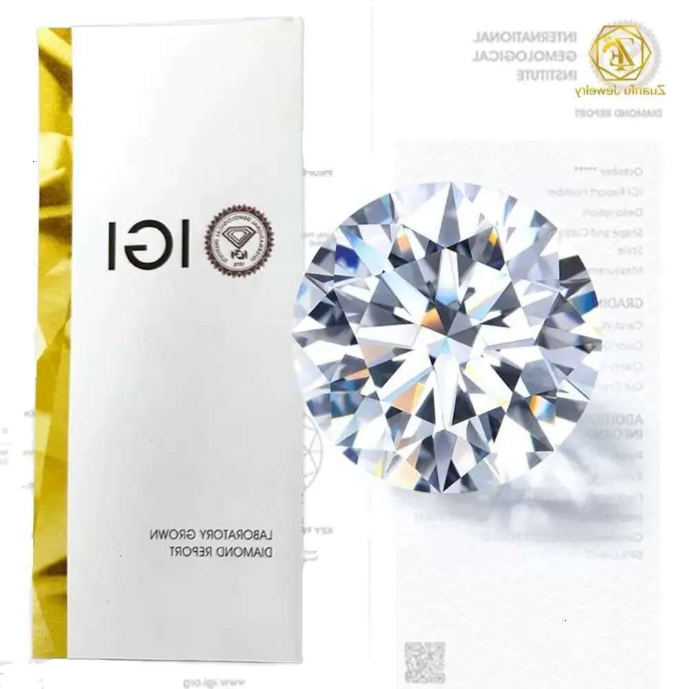 Screwback earring 3mm-10mm piercing jewelry 4 prongs set CVD HPHT lab grown stud in VVS Elegant Dazzling designer bag