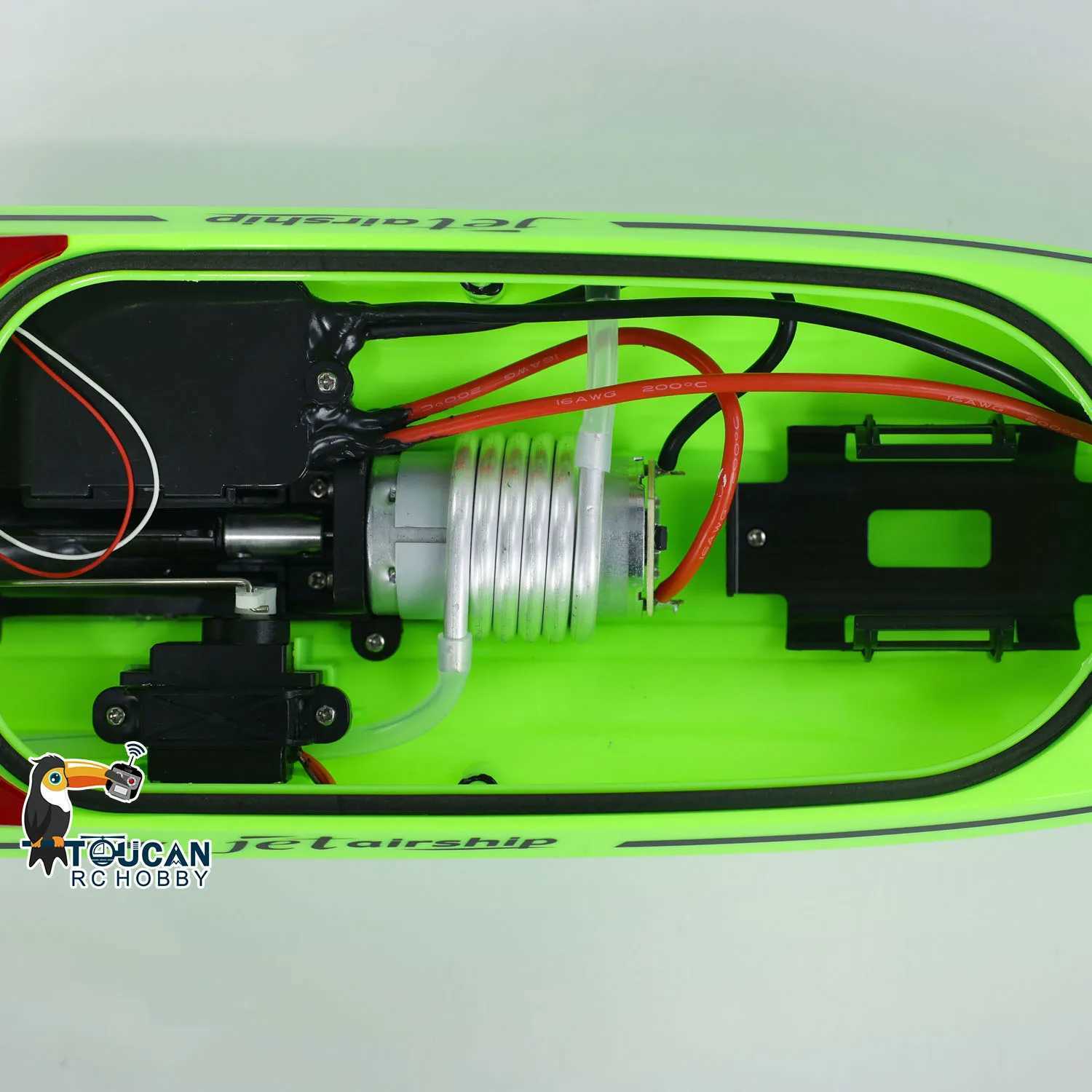 RC RTR Boat Lights Self Righting Jet Ship Toy 2.4G Radio control Racing Boat Outdoor Model Toy for Gift TH23966 X250509