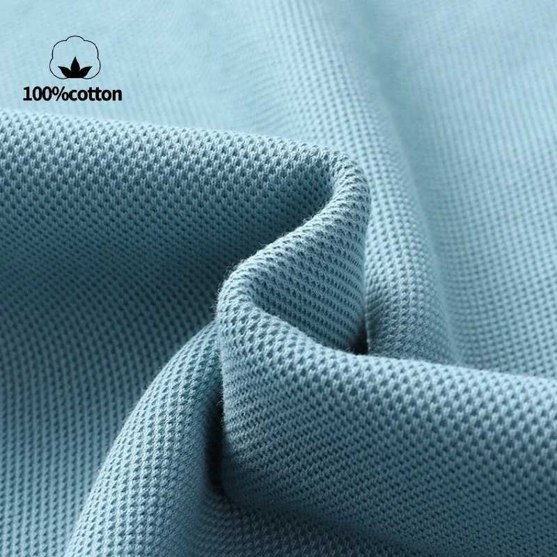 Durable 100% Cotton Men Polo ShirtAutumn Leisure Long Sleeve Breathable Lapels T-shirt 16 Colors Perfect for and Sports Z250509-1