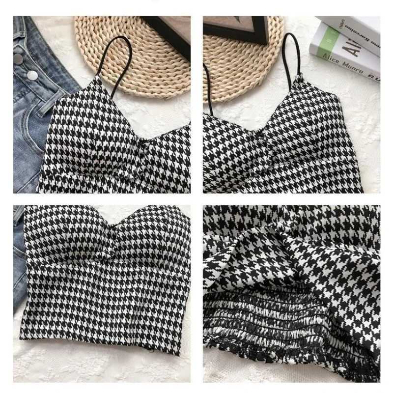 Crop top womens sexy wireless push up pad tank top ultra-thin sports summer vest 2023 newXJ250508