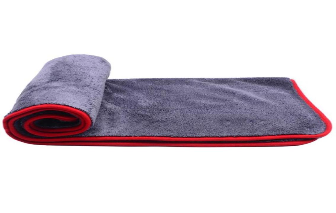 90X60Cm Large Size Thick Plush Microfiber Towel Car Wash Clean Cloths Microfibre Wax Polishing Detailing Absorbent Care Products6927534
