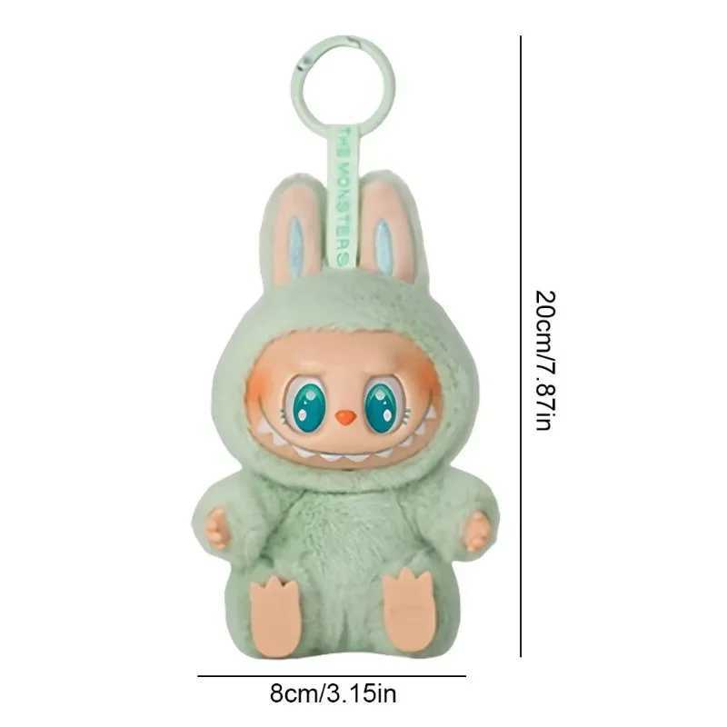 New Labubu Has A Seat And Macaron Vinyl Face Doll Backpack Decorated Pendant For Surprise Blind Box Girl Mystery GiftsT250510