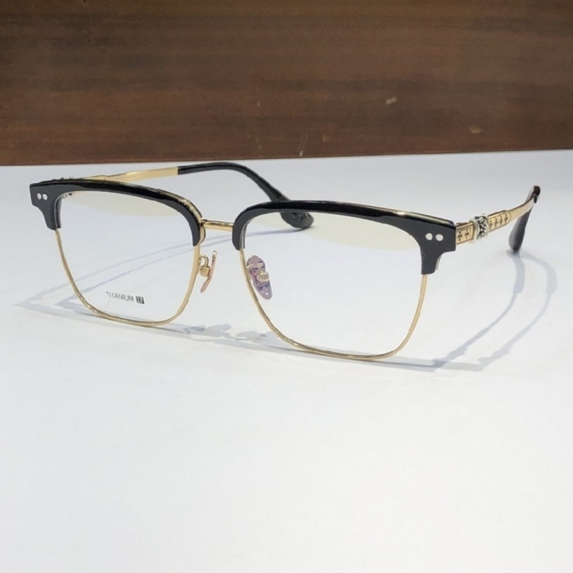 High Quality Men optical glasses Classic Luxury Designer Women eyeglass Titanium Punk Business Design Prescription Spectacle Frames with box 5544 SIZE