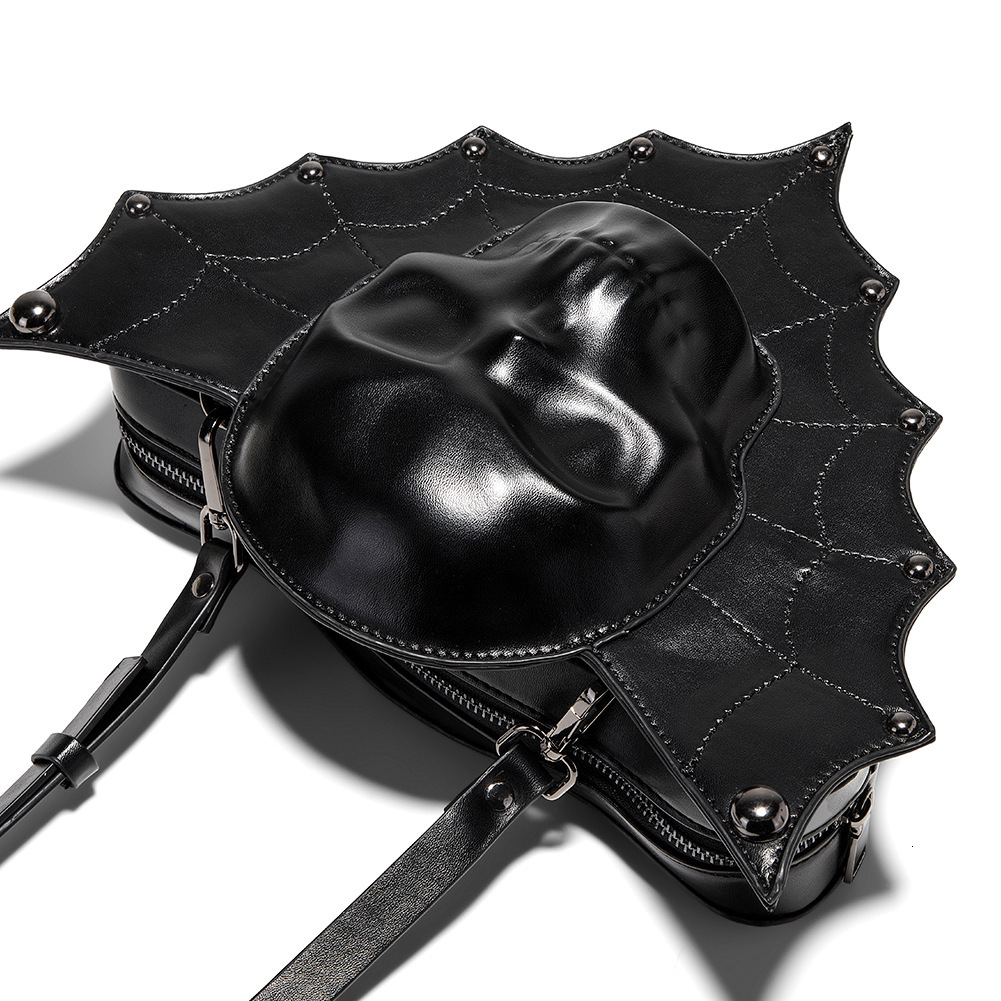 Free Shipping New Skeleton Series Designer Bag 2025 Halloween Skeleton Punk Women's Shoulder Bag Gothic Dark Crowd Outdoor Leisure Bag High Quali