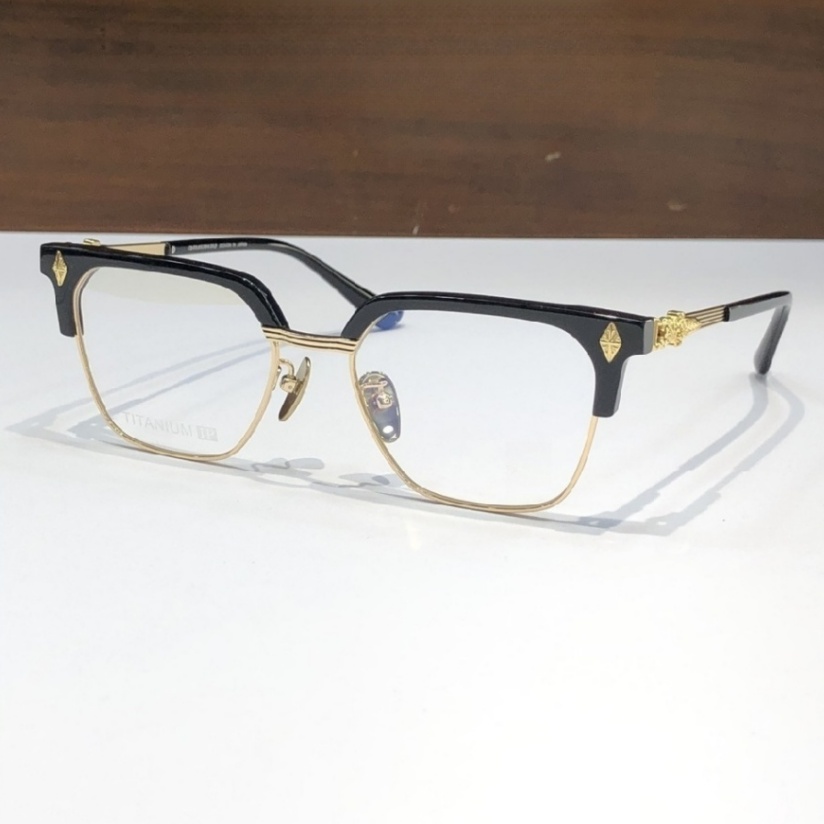 High Quality Men optical glasses Classic Luxury Designer Women eyeglass Titanium Punk Business Design Prescription Spectacle Frames with box 8083 SIZE