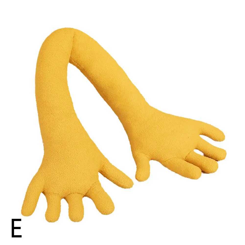 New Creative Hand Shaped Plush Pillow Soft Long Arm Sofa Palm Home Throwing Office Pillow Fun Napping Stuffed Toy Pillow Color D P2Q8 M250510