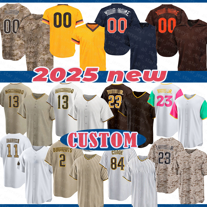 Yu Darvish Baseball Jerseys ernando Tatis Jr. Manny Machado Bryan Hoeing Jackson Merrill Xander Bogaerts Dylan Cease Robert Suarez Jake Cronenworth Jason Adam