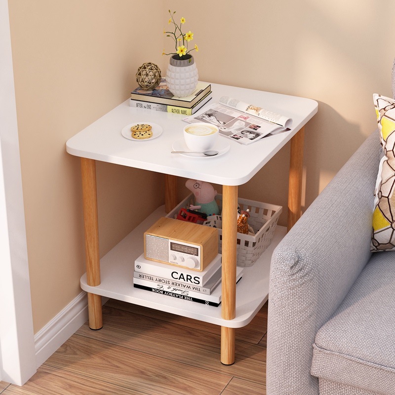 B5102 Coffee table living room small apartment sofa side table rental bedroom bedside shelf