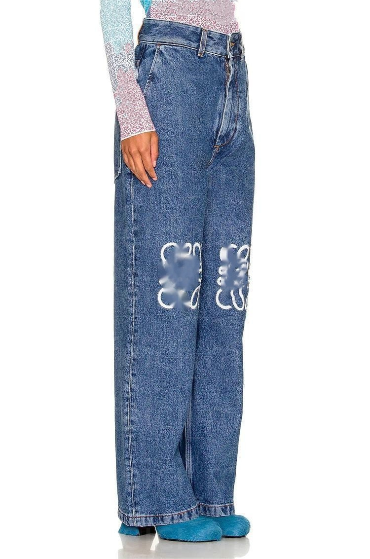Jeans Womens Designer Trouser Legs Open Fork Tight Capris Trousers Add Fleece Thicken Warm Slimming Jean Pants Brand Women Clothing E