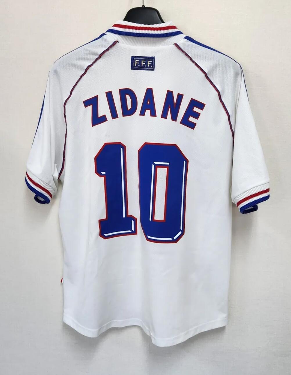 1998 French Club retro soccer jerseys 1982 84 86 90 96 98 00 02 06 18 ZIDANE HENRY MAILLOT DE FOOT football shirt REZEGUET DESAILLY Classic Vintage ki