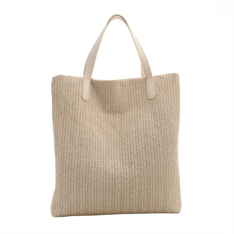Casual Straw Shoulder Bags | Handmade Braid Large Capacity Rattan Bohemian Tote New Free Delivery Designer Bag
