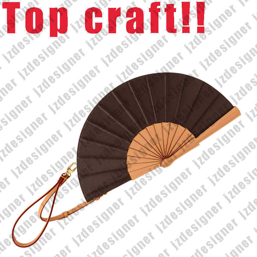 M14804 Top Craft Fan Bag Shoulder Bag Crossbody Bag Pochette Coated Canvas Underarm Bag Brown Printed Designer Bag Cowhide Monogram Flower Women Men Handbags