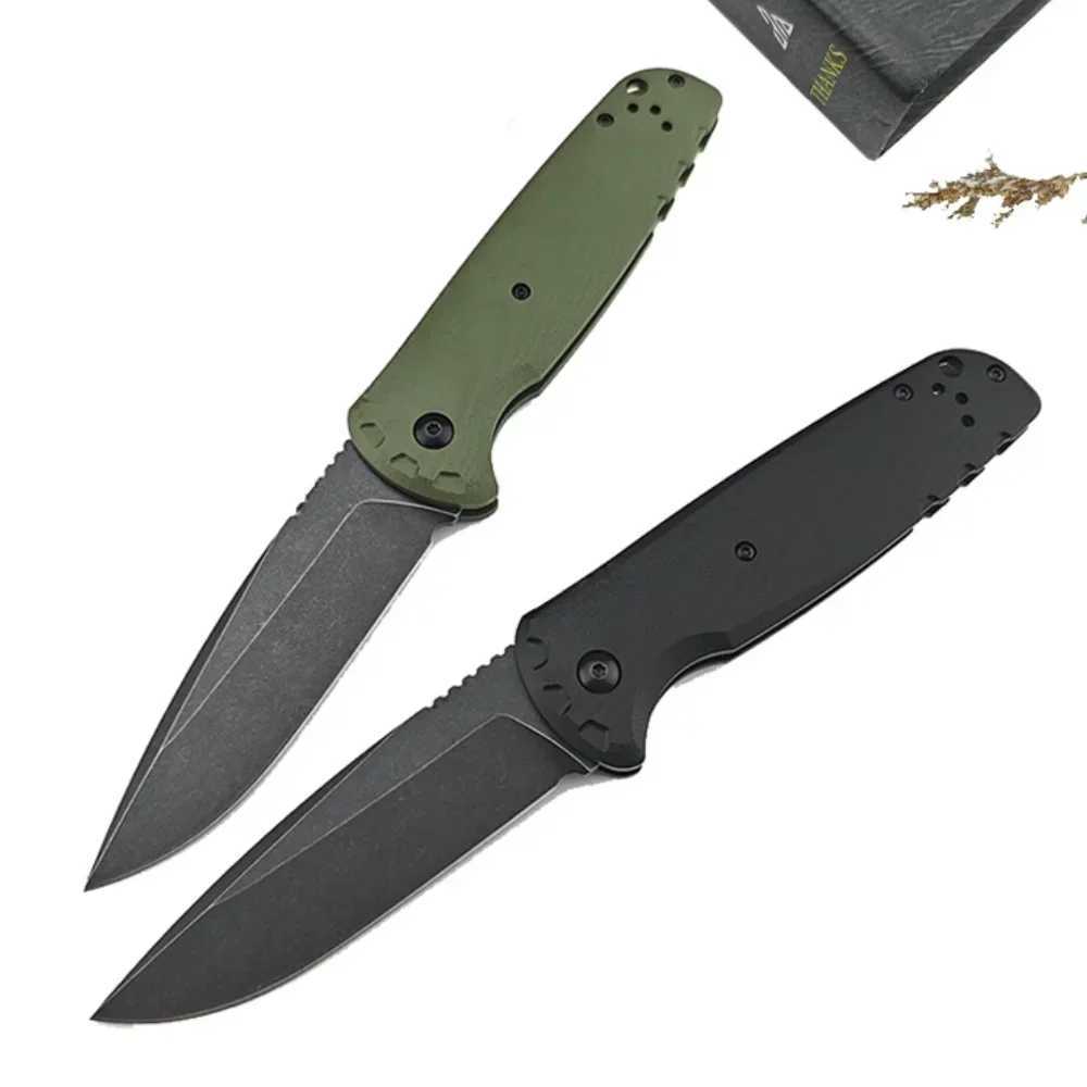 2 Styles BM 4300 Folding Knife D2 Steel Blade G10 Handle Camping Tactical Military Tool Outdoor Hiking EDC Pocket Hunting KnivesXJ250510
