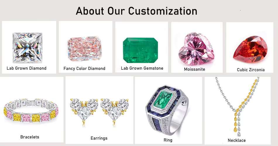2025 HOT Sale INS Fashion Style Popular Ring Set S925 Silver 18K Plated Gold Green Round Moissanite Ring for Women Fine Jewelry