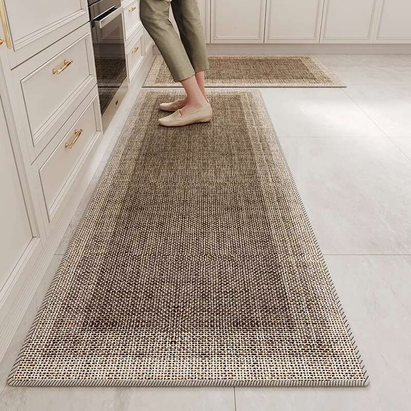 Kitchen Floor Mat Long Rug Non-slip Carpet Home Decoration Anti-slip Foot Mats Wear-resistant Alfombra Cocina
