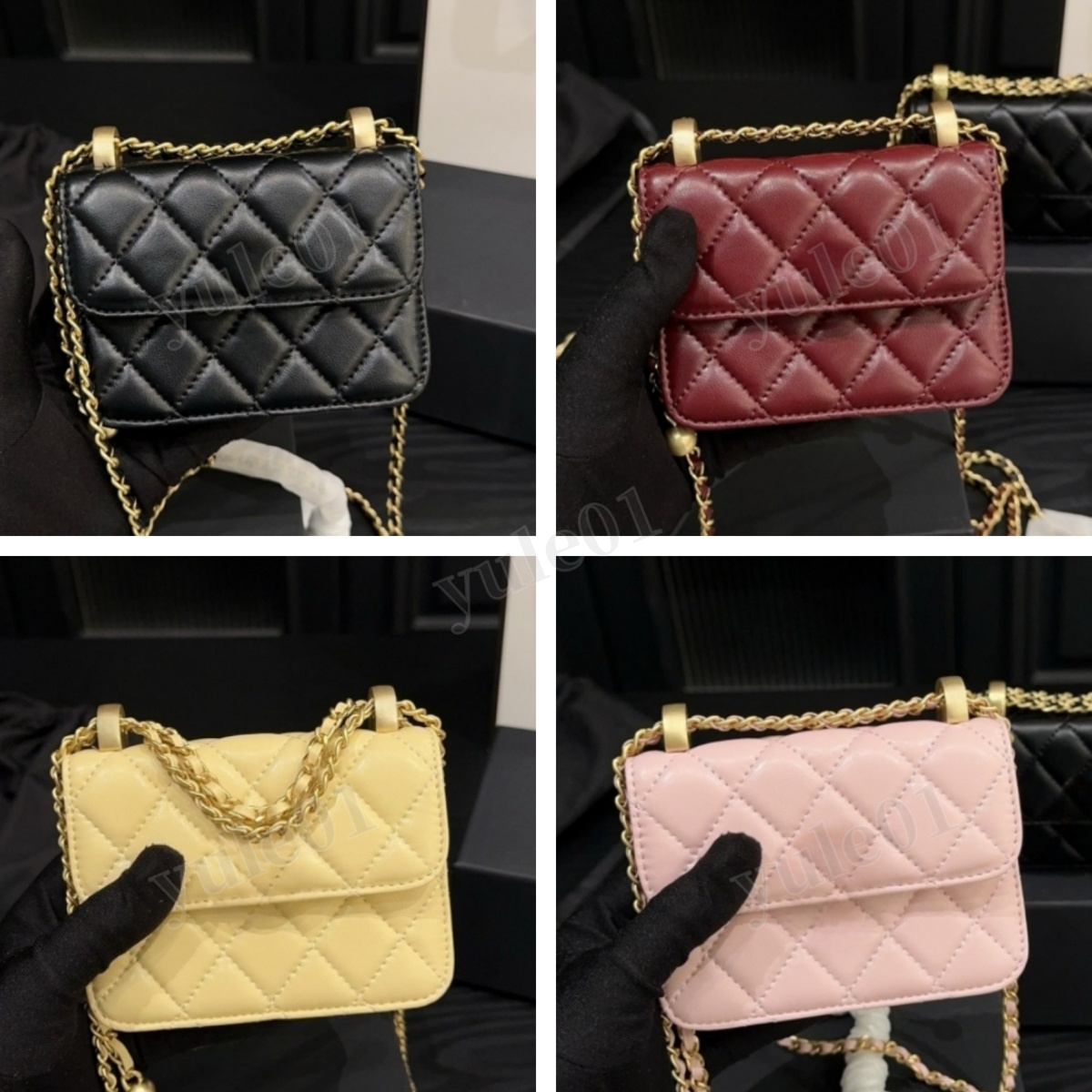 Mini Luxury Vanity Bag Designer Cosmetic Bag with Shoulder Strap Crossbody Bag High Quality Leather Shoulder Bag Vanity Case Womens Designer Makeup Bag