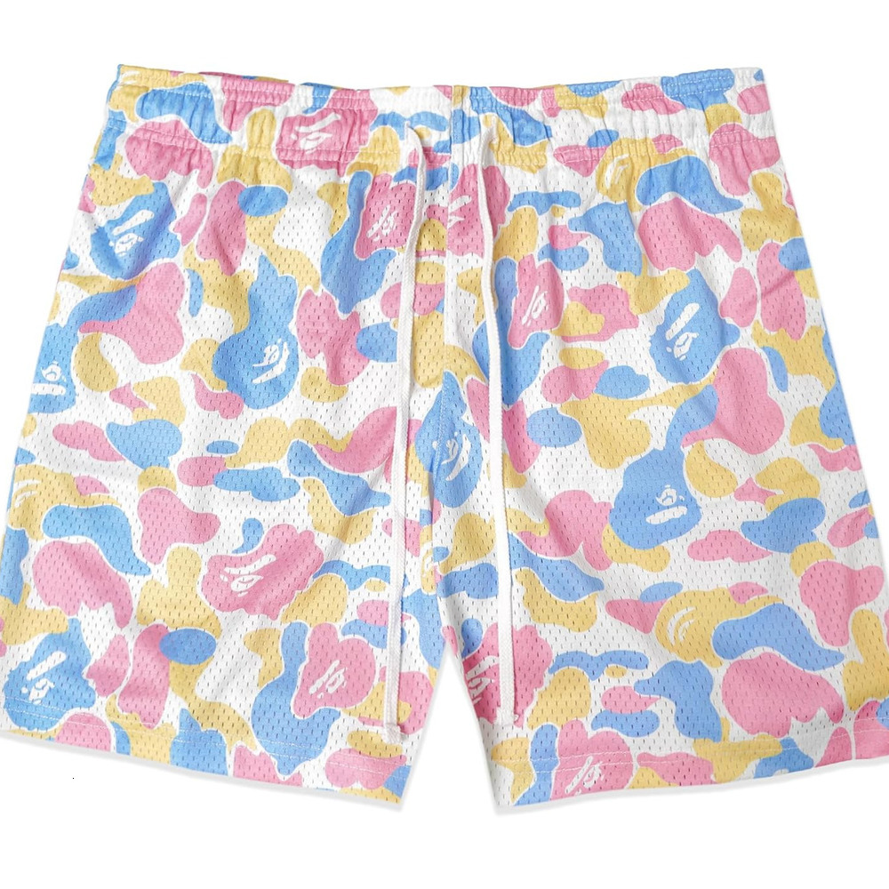 Men's Graphic Print Shorts Mesh Basketball Athletic Workout Gym Shorts Fashion patterns