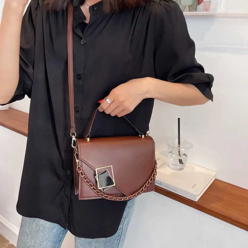 Trendy Chain Women Handbags Pu Leather Designer Shoulder Crossbody Bag And Purses Fashion Womens Messenger Bag Hand Bag Z250512