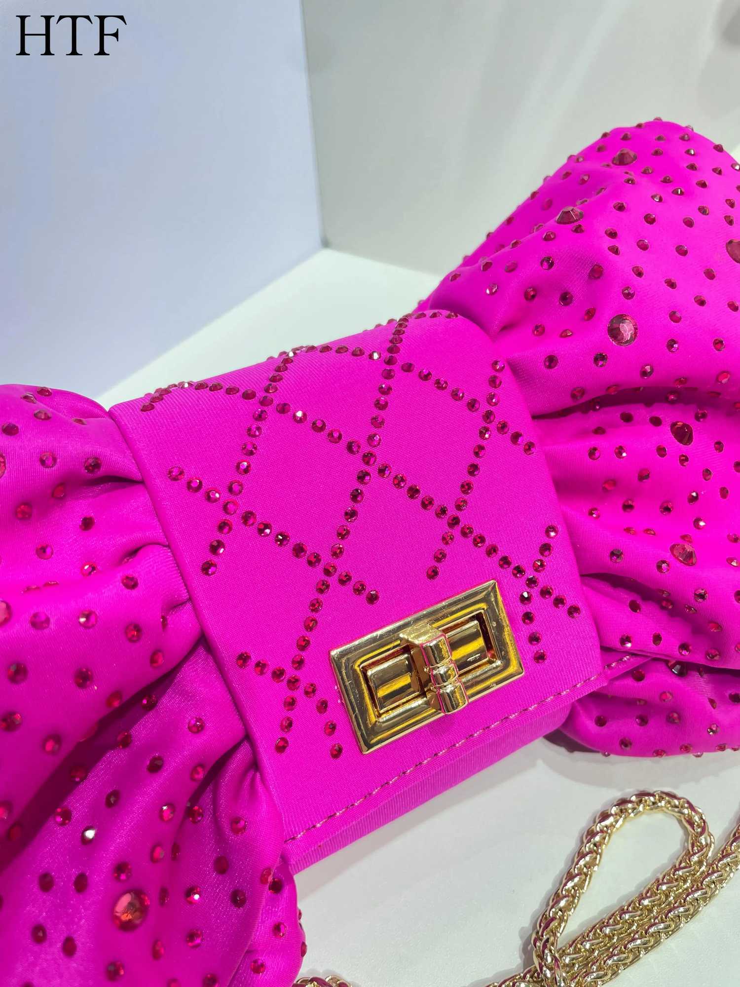 Butterfly Rhinestones Evening Bags Metal Prom Clutch Diamonds Clutch With Chain Shoulder Handbags Wedding Female Purse Z250512