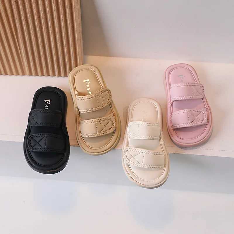 Children Slippers Summer Boy Girl Kids Princess Sandal Home Indoor Soft Bottom Non-slip Outside Wearing Toddler Sports Slippers Z250510