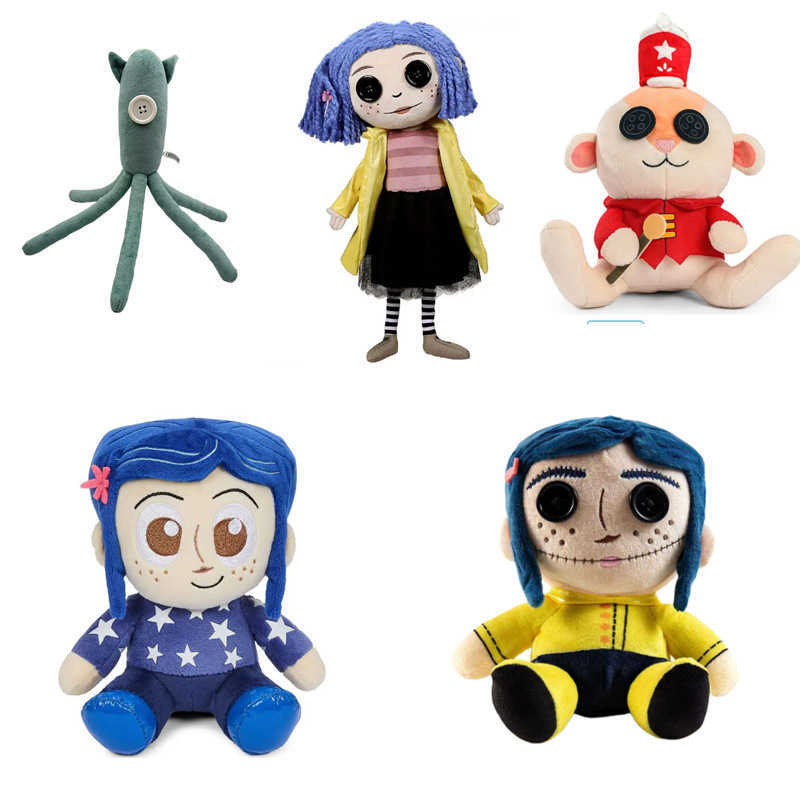 Anime Movie Coraline Phunny Coraline Plush Ghost Mom Plush Toy ManY250509DNL7