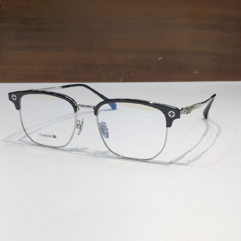 High Quality Men optical glasses Classic Luxury Designer Women eyeglass Titanium Punk Business Design Prescription Spectacle Frames with box 5504 SIZE