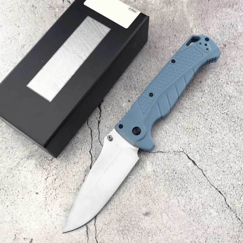BM 18060 Folding Knife Nylon Fibre Handle 440C Blade Outdoor Adventure Hunting Defense Sharp Daily Carry A Multi-purpose KnivesXJ250510