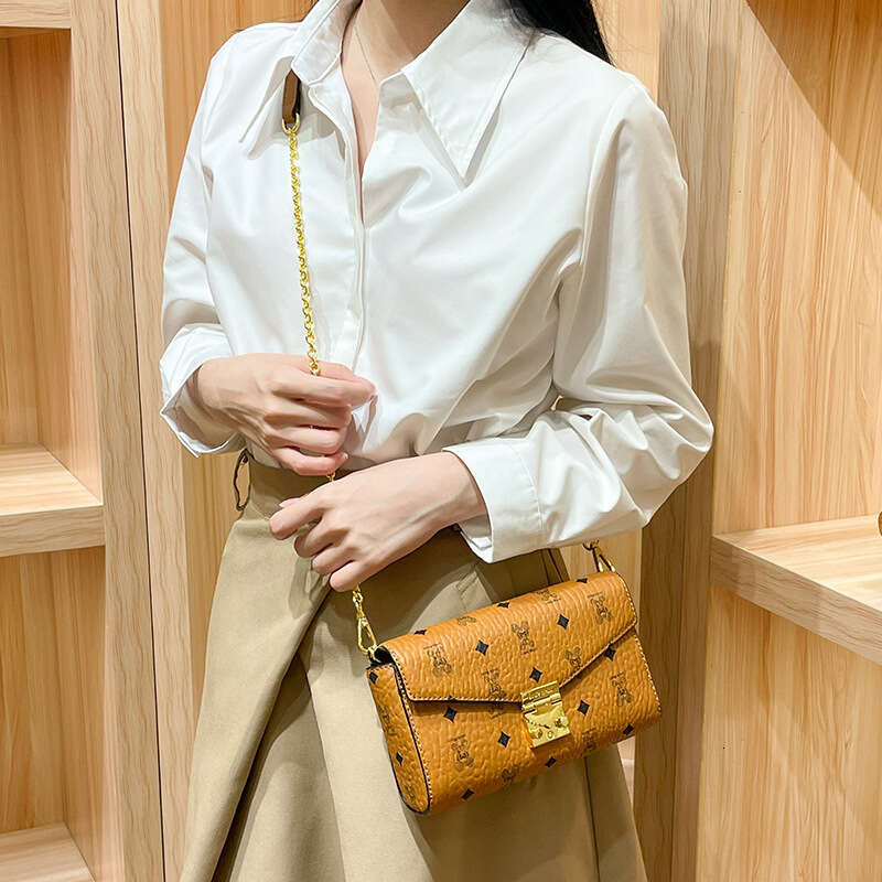 envelope 2025 new print small exquisite highend mini chain shoulder crossbody small bag for women