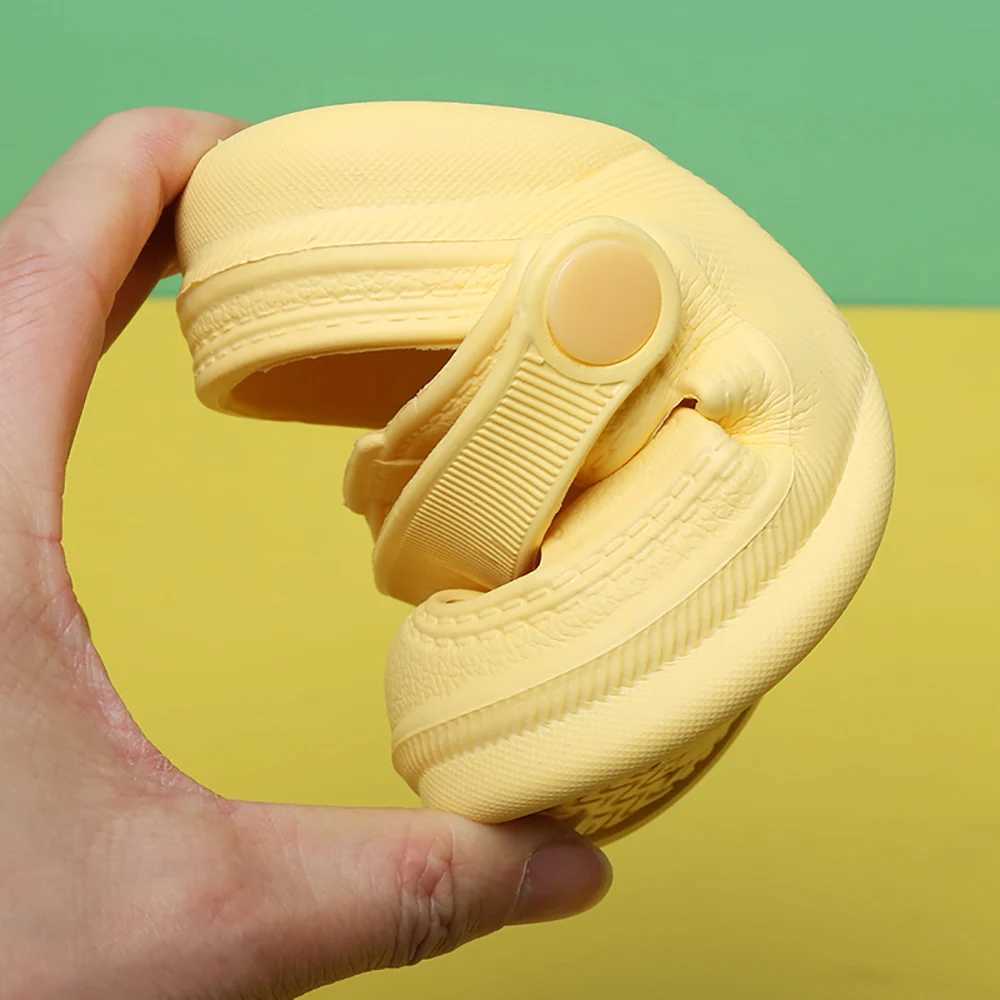 New Summer Children Shoes Non-Slip Slippers Baby Outdoor Fashion Hole Beach Sandals Slippers for Girl Boy Z250510-1