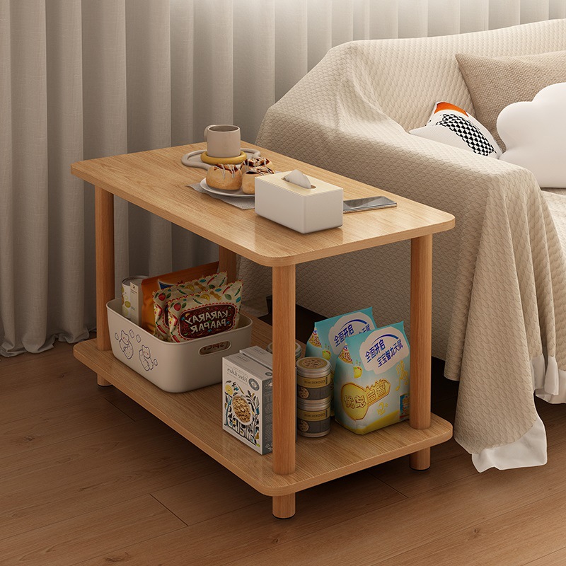 B5102 Coffee table living room small apartment sofa side table rental bedroom bedside shelf