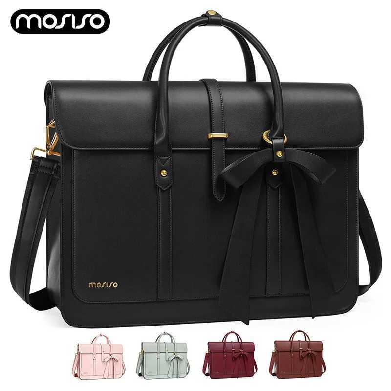 15 15.6 16 inch Laptop Bag for Women MacBook Air Pro M3 M2 M1 HP Dell Asus Notebook PU Leather Computer Shoulder Bag Backpack Z250509