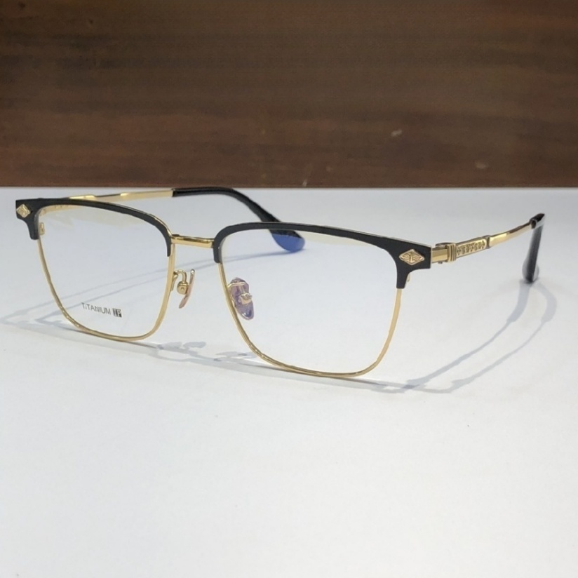 High Quality Men optical glasses Classic Luxury Designer Women eyeglass Titanium Punk Business Design Prescription Spectacle Frames 5404 SIZE 55-17-15