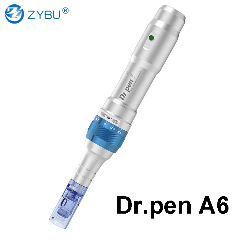 Professional Electric Dr.pen A6 Tattoo Needles Derma Pen Makeup Beauty Skin Care Machine Eyebrows Eyeliner Lips Micro Needling Meso Therapy Derma Tool