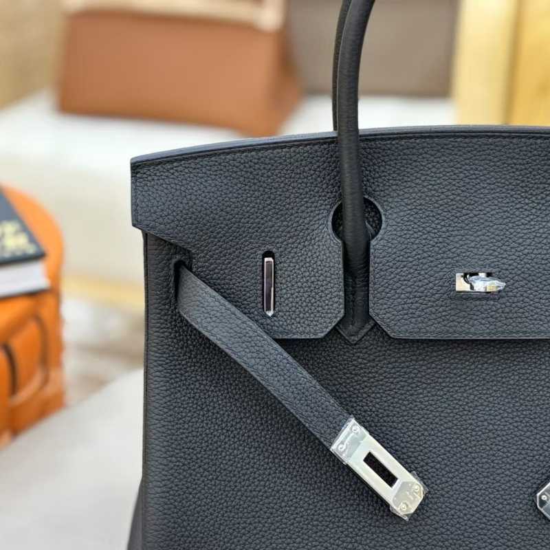 12A Upgrade Mirror Quality Designer Tote Bag Exquisite Beeswax Thread Hand Sewing Bags for Women Luxury Handmade Handle Togo Leather Bags 25cm 30cm Handbags