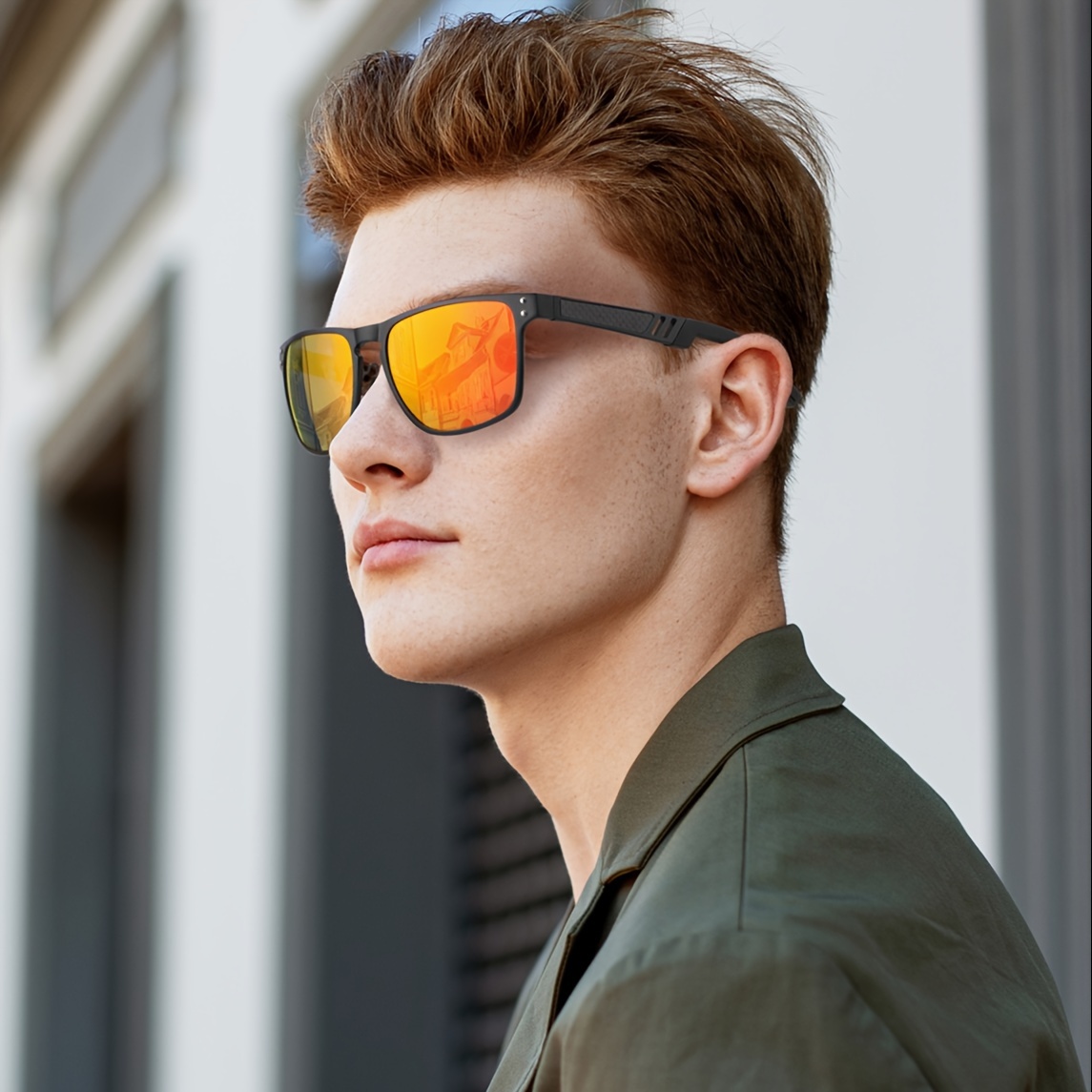 High-Quality Men's Protective Polarized Eyewear