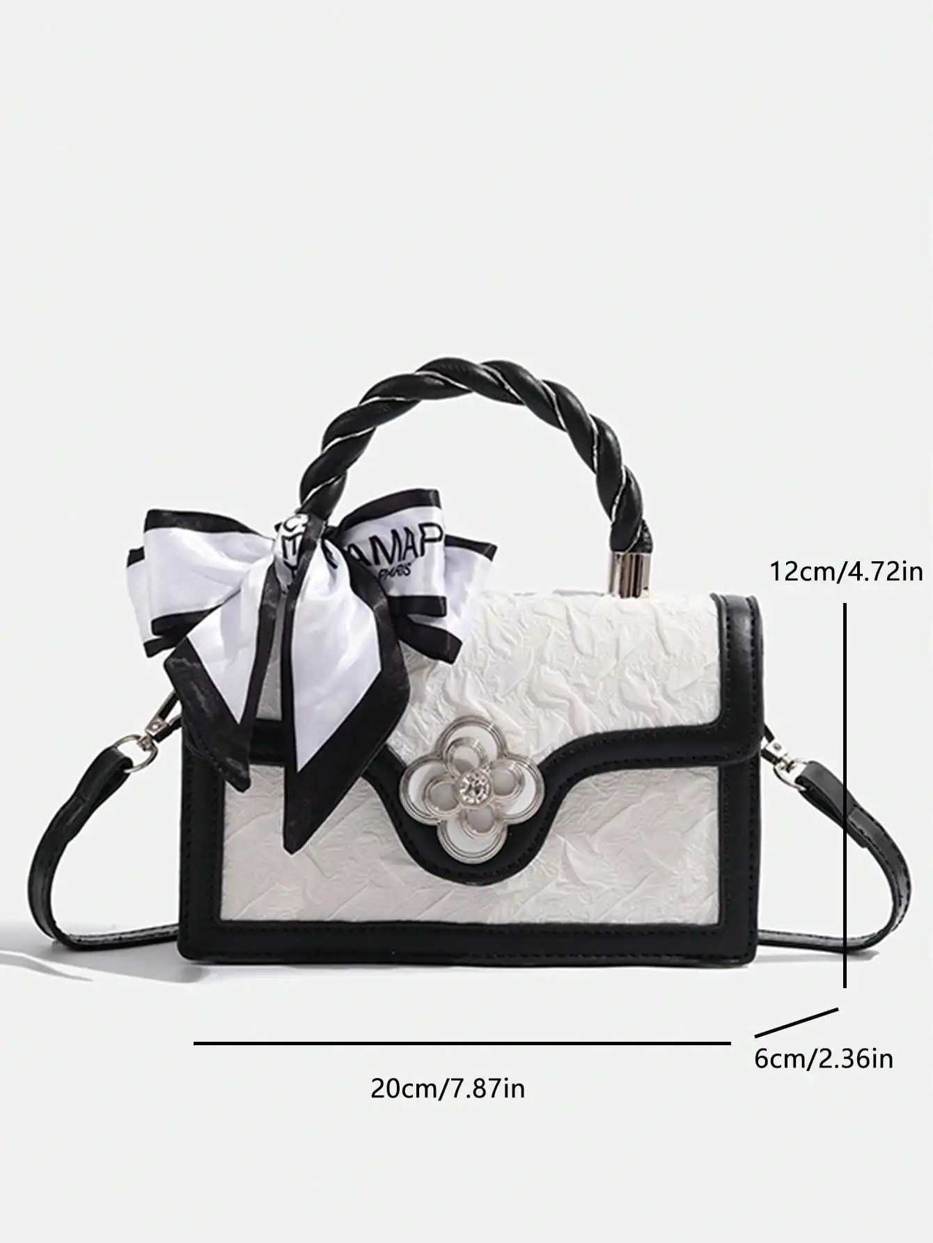Square Mini Bag Unique Design Multi-Match Crossbody Bag For Women Casual Tote Handbag For Commuting Z250512
