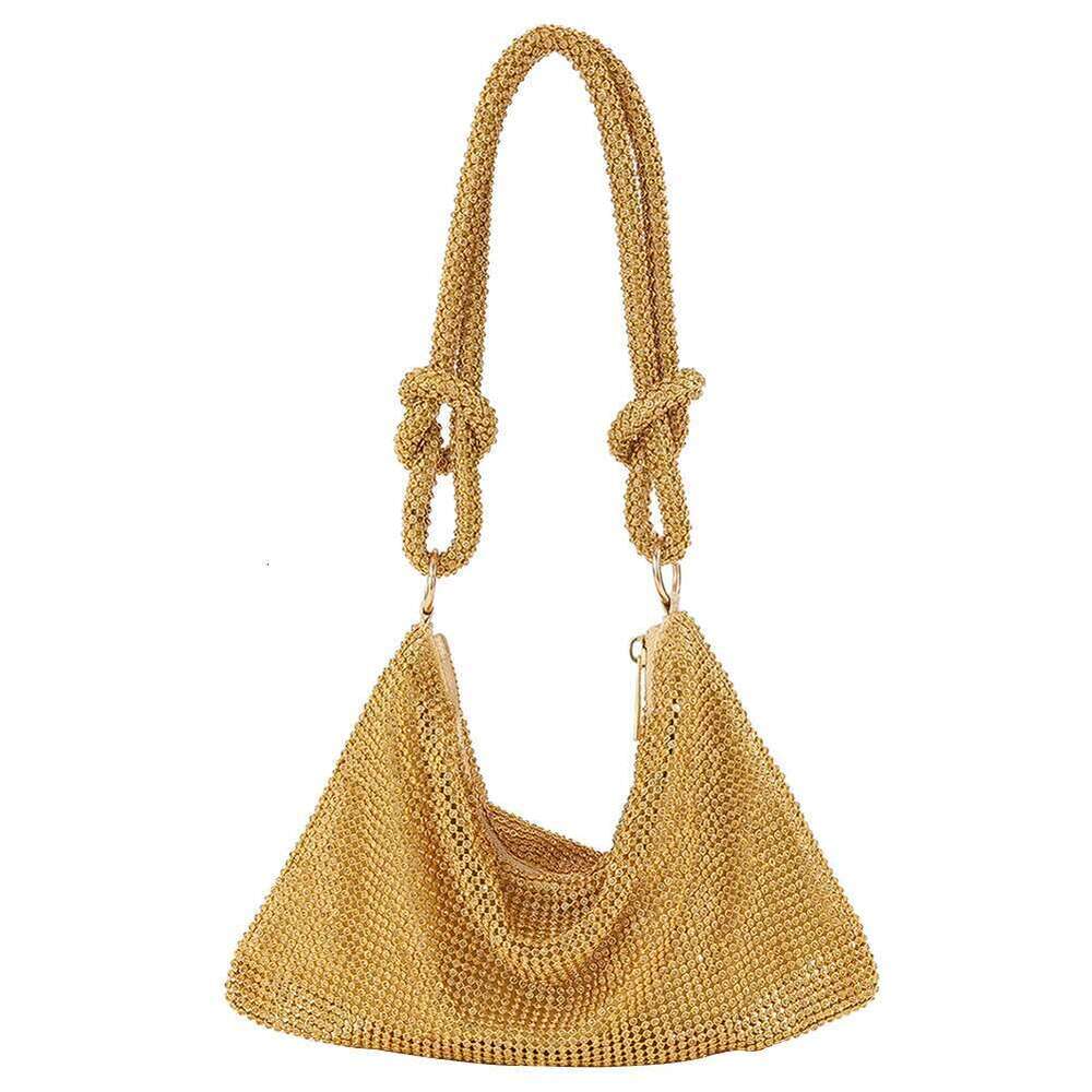 Dinner Bag Women Shiny Rhinestone Dinner Bag New Party Wedding Purses Full Dia Ladies Handbag Sparkly Evening Bags KQ