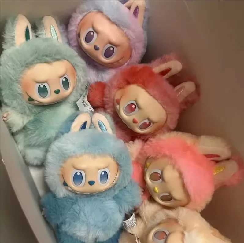 Labubu Monster V3 2 Collection Series Blind Box Teddy Vinyl Toy Animated Character Face Doll Mystery Surprise Keychain Kids GiftT250512