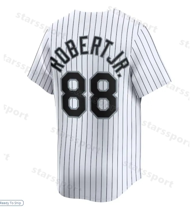 2025 City Connect White Sox Luis Robert Jr Baseball Jersey Vaughn Andrew Benintendi Lenyn Sosa Miguel Vargas Brooks Baldwin Davis Martin A. Taylor Fis