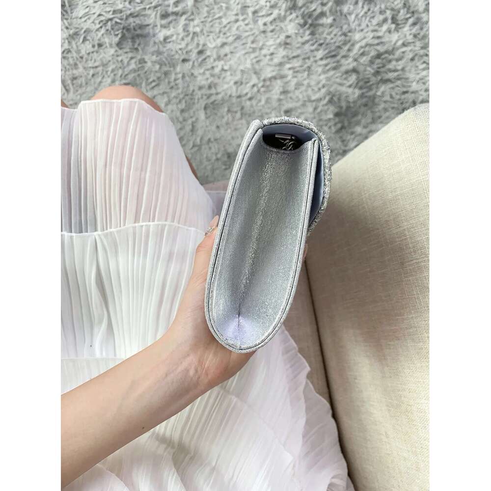Dinner Bag Glitter Bling Shiny Elegant And Fashionable Envelope Clutch Bag Party Wedding Handbag For Women Dinner Bag KQ