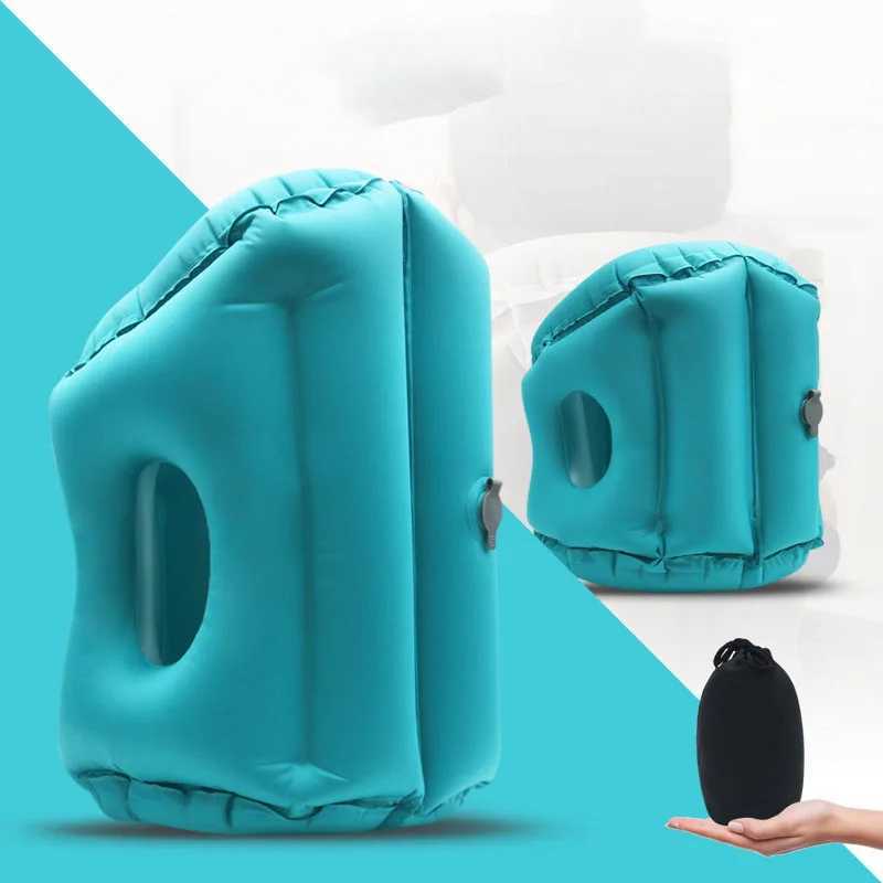 Floating Sleep Pillow Inflatable Pillow Waist Pad Travel Overseas Portable Long Distance Airplane Lunch Rest Pillow M250510